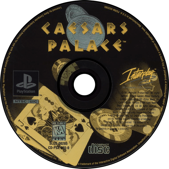 Caesar's Palace media 5 for Playstation